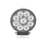 LUZ DE TRABAJO ULTRA BRILLANTE, 9 LED, 1180 LÚMENES, 12-24 VCD-Luces Auxiliares Vehiculares-ECCO-Bsai Seguridad & Controles
