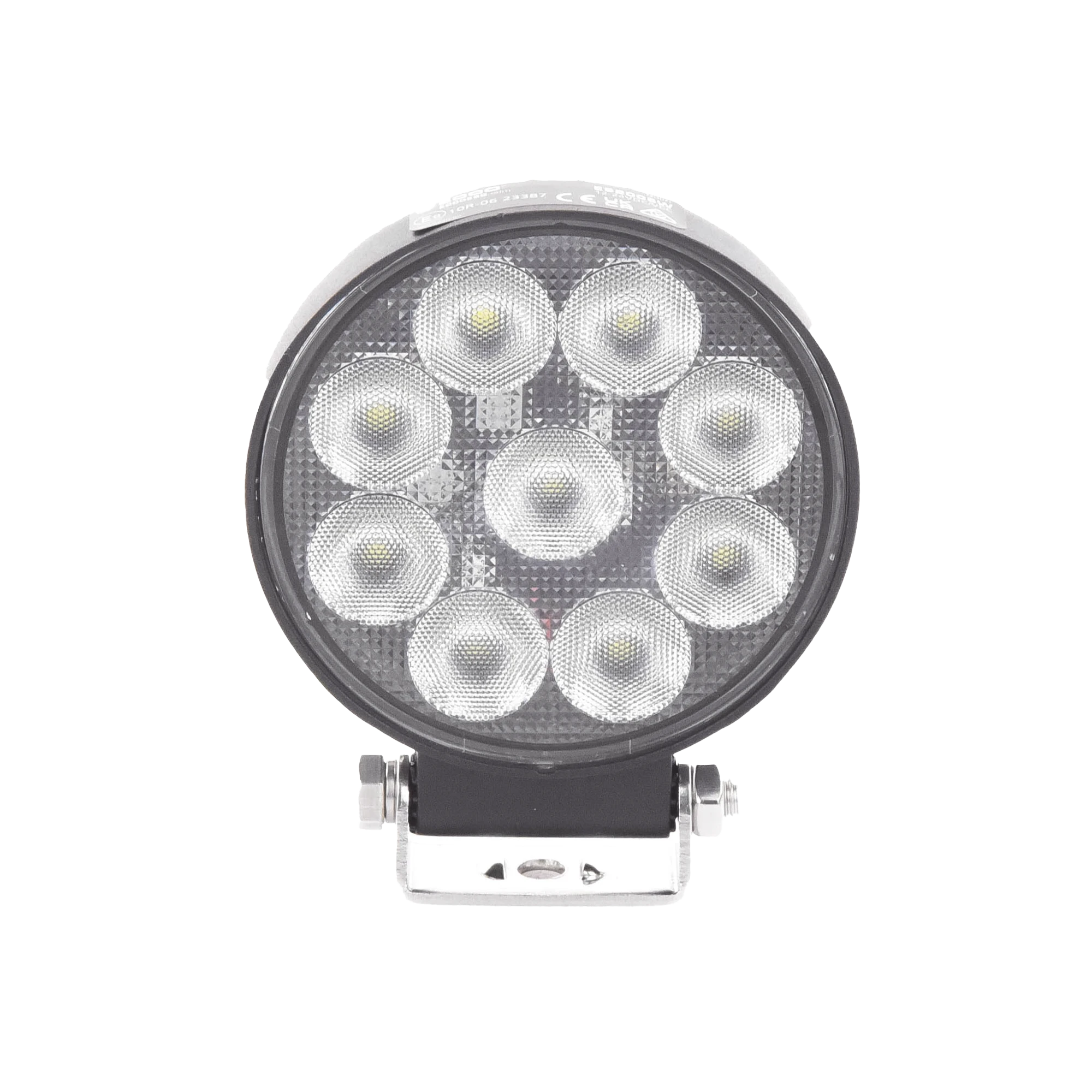 LUZ DE TRABAJO ULTRA BRILLANTE, 9 LED, 1180 LÚMENES, 12-24 VCD-Luces Auxiliares Vehiculares-ECCO-Bsai Seguridad & Controles