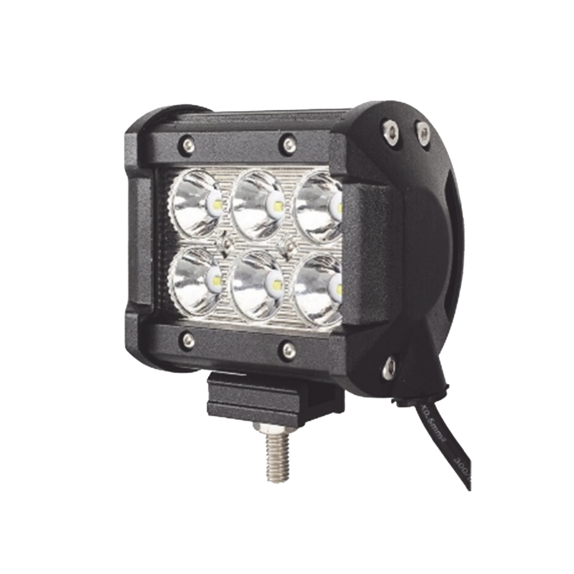 LUZ DE TRABAJO ULTRA BRILLANTE, IP67, 4 PULGADAS, 6 LED ,1500 LÚMENES, 9 WATTS, 10-30 VCC-Lamparas de Emergencia-EPCOM INDUSTRIAL SIGNALING-Bsai Seguridad & Controles