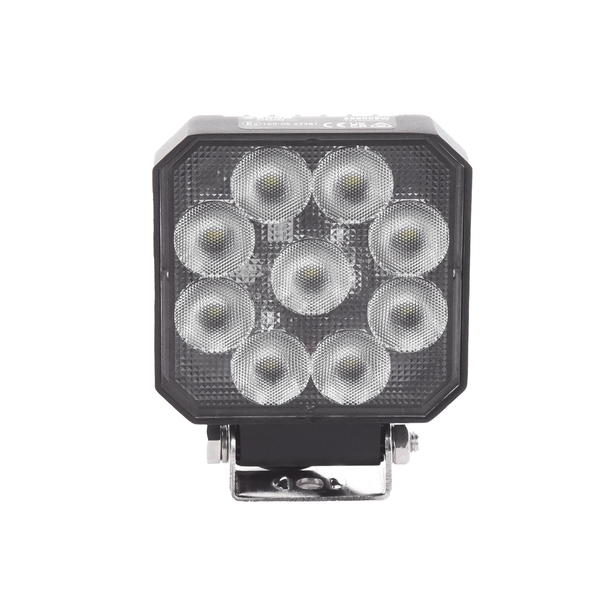 LUZ DE TRABAJO, 9 LED, 1050 LUMENES, 12-24 VCD-Luces Auxiliares Vehiculares-ECCO-Bsai Seguridad & Controles