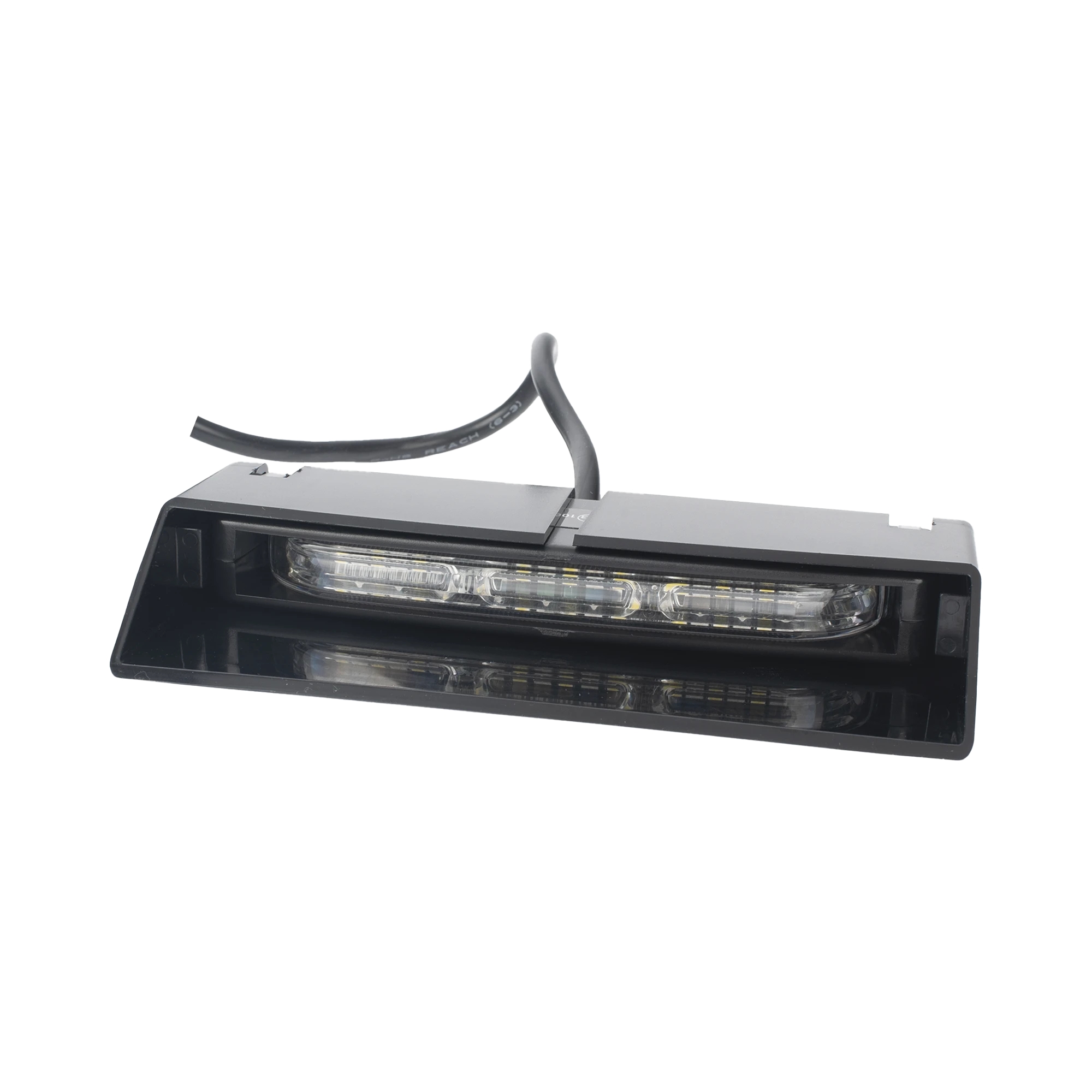 LUZ DIRECCIONAL DE VISERA, DUAL COLOR, AZUL/CLARO CON ENCHUFE PARA AUTOMÓVIL-Estrobos / Burbujas Vehiculares-ECCO-Bsai Seguridad & Controles