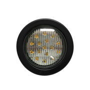 LUZ DIRECCIONAL LED AMBAR CIRCULAR CON MONTAJE DE OJAL DE 5.4 PULGADAS-Barras para Interior-ECCO-Bsai Seguridad & Controles