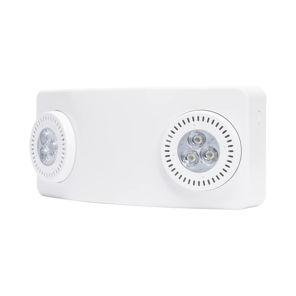 LUZ DUAL LED DE EMERGENCIA/520LM/USO RUDO/MONTAJE EN PARED O TECHO/BATERÍA DE RESPALDO INCLUIDA-Lamparas de Emergencia-SFIRE-Bsai Seguridad & Controles