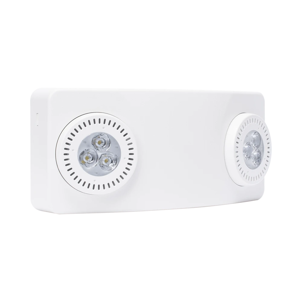 LUZ DUAL LED DE EMERGENCIA/520LM/USO RUDO/MONTAJE EN PARED O TECHO/BATERÍA DE RESPALDO INCLUIDA-Lamparas de Emergencia-SFIRE-Bsai Seguridad & Controles