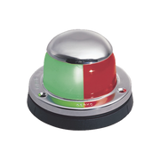 LUZ LATERAL DE NAVEGACIÓN ROJA CON CARCASA BLANCA-Soluciones Marinas-PERKO-Bsai Seguridad & Controles