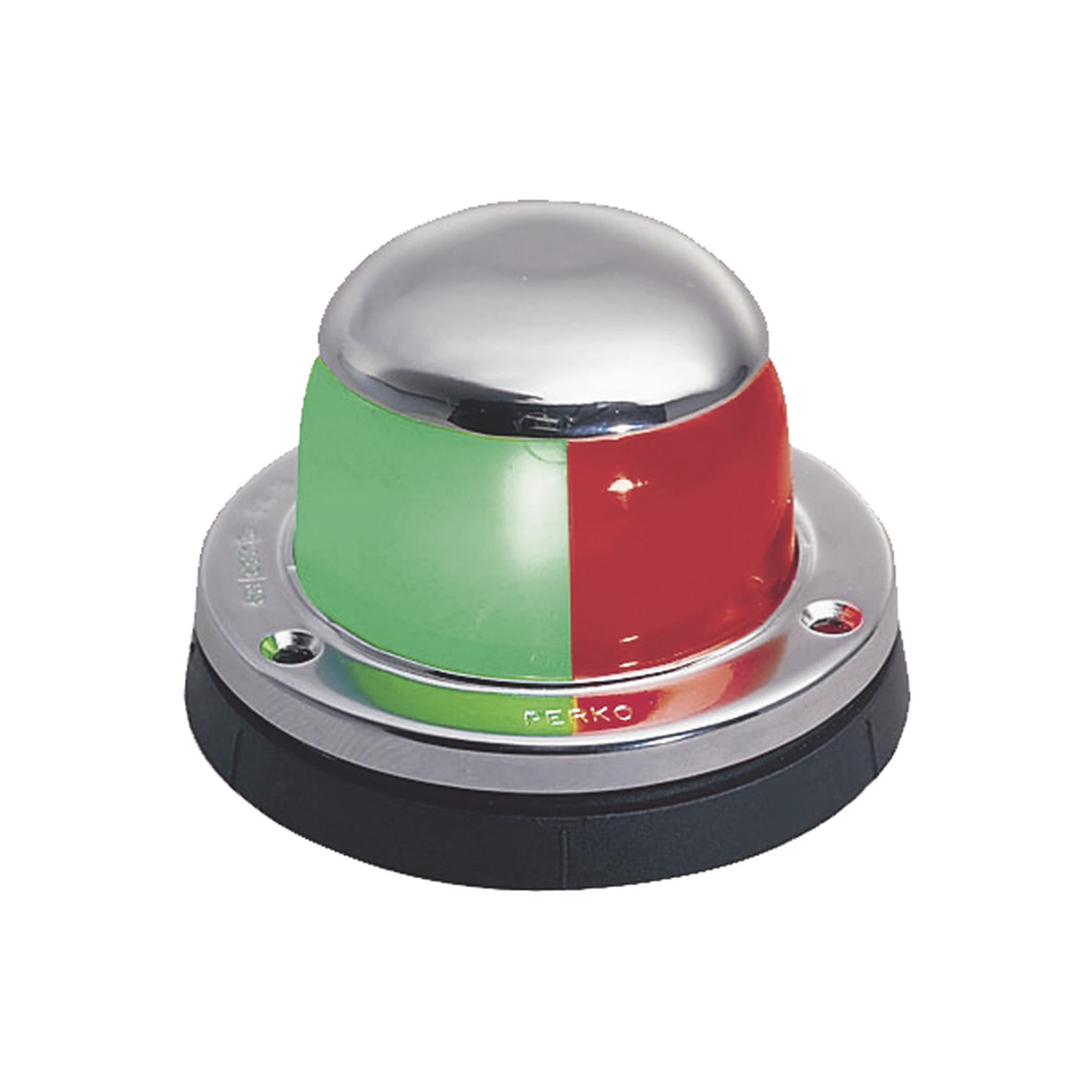 LUZ LATERAL DE NAVEGACIÓN ROJA CON CARCASA BLANCA-Soluciones Marinas-PERKO-Bsai Seguridad & Controles