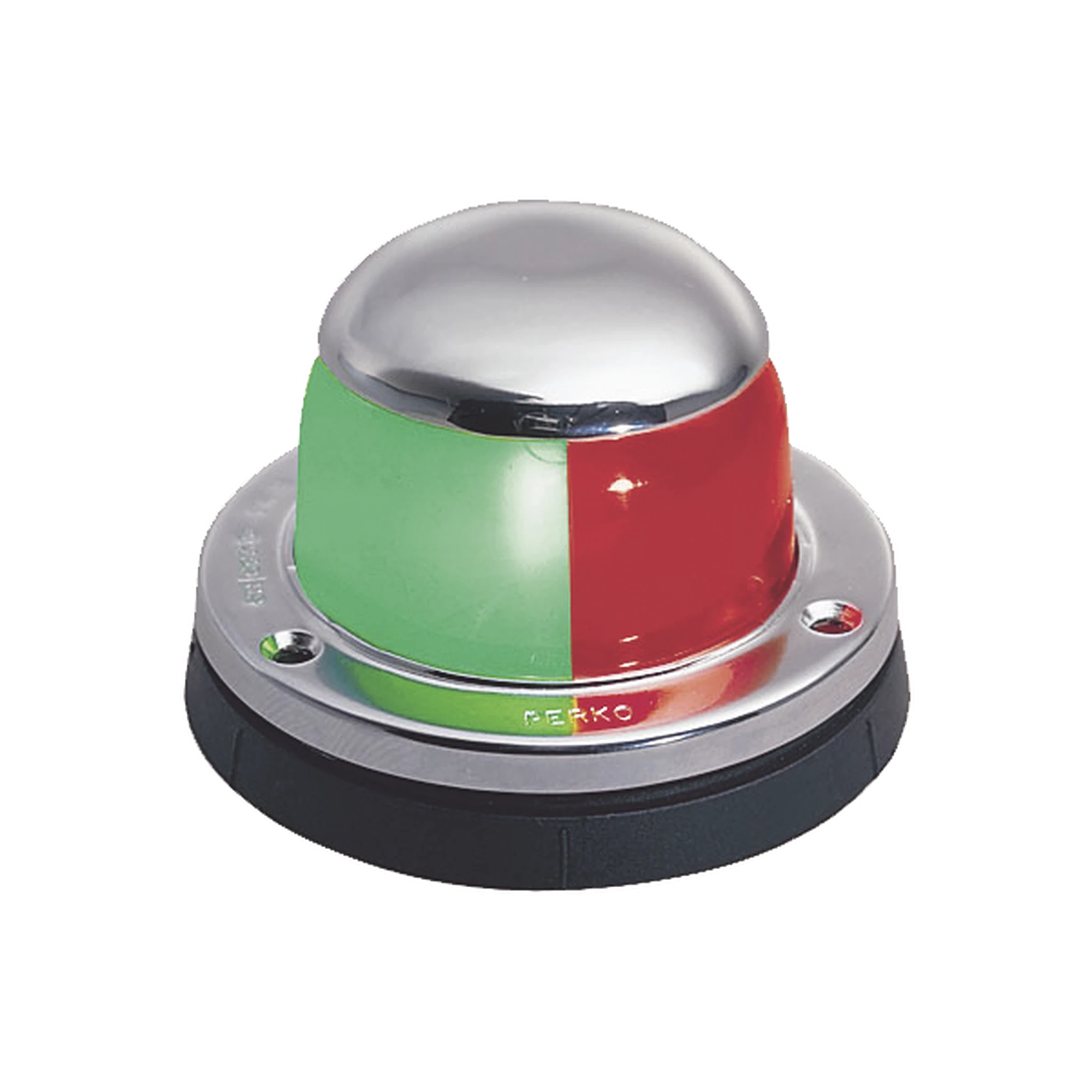 LUZ LATERAL DE NAVEGACIÓN ROJA CON CARCASA BLANCA-Soluciones Marinas-PERKO-Bsai Seguridad & Controles