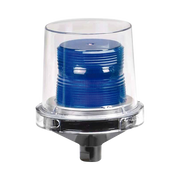 LUZ LED ELECTRARAY, PARA UBICACIONES PELIGROSAS, UL Y CUL , 12-24 VCD, AZUL, PARPADEO PREDETERMINADO-Estrobos/Giratorias-FEDERAL SIGNAL INDUSTRIAL-Bsai Seguridad & Controles