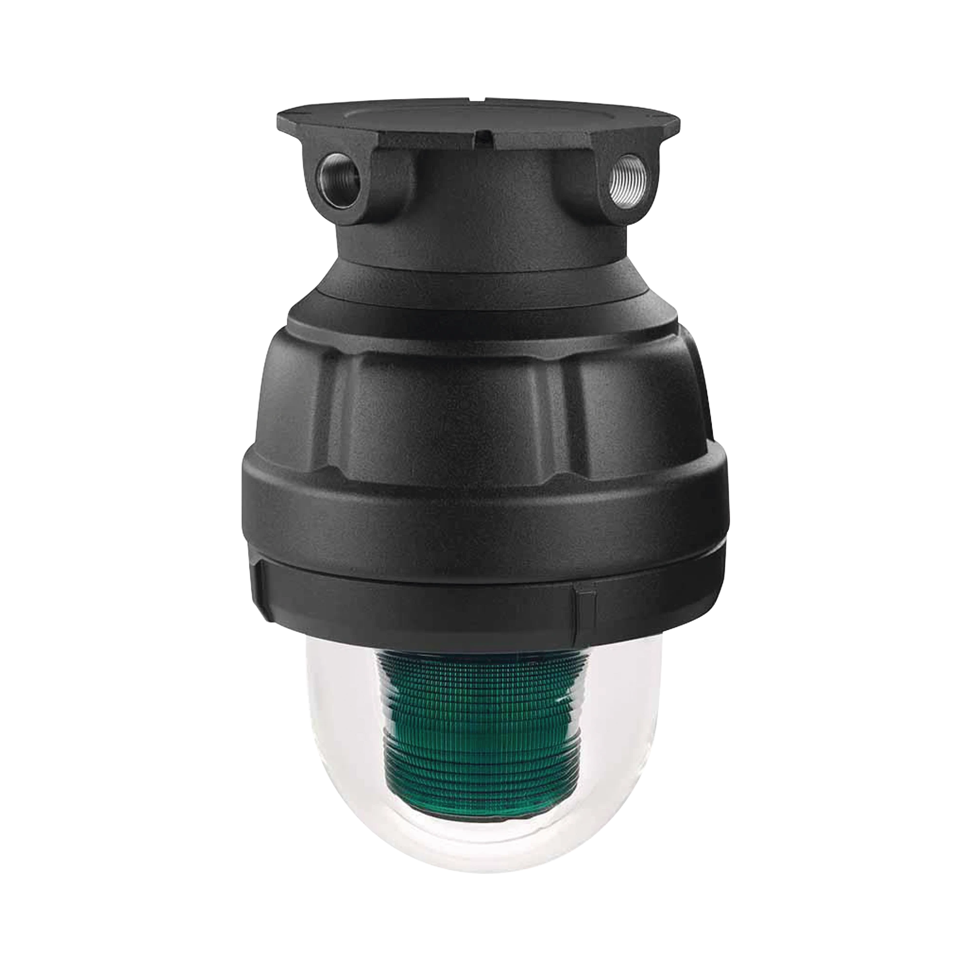 LUZ LED, A PRUEBA DE EXPLOSIONES, UL Y CUL PARA CLASE I, DIVISIÓN 1, GRUPO C Y D; CLASE I, DIVISIÓN 2, GRUPOS A Y B; CLASE II, DIVISIÓN 1, GRUPOS E, F Y G; CLASE III, 120-240 VCA, VERDE-Lámparas de Obstrucción-FEDERAL SIGNAL INDUSTRIAL-Bsai Seguridad & Controles
