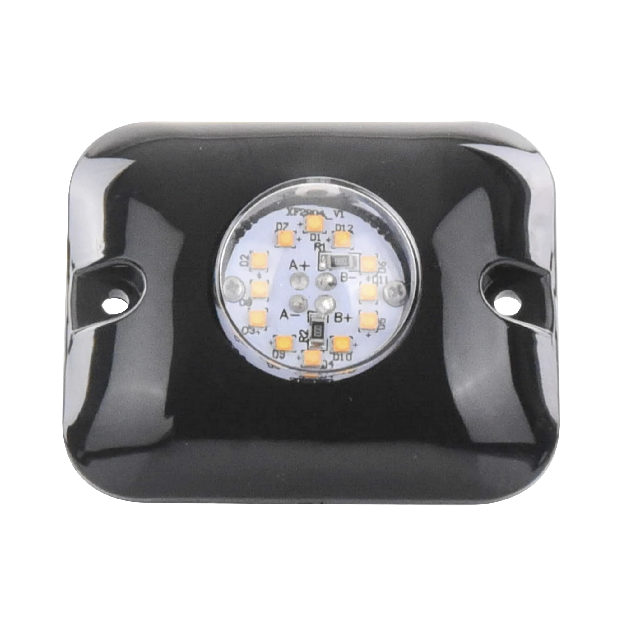 LUZ OCULTA ULTRA BRILLANTE CON 12 LED, COLOR CLARO-Estrobos / Burbujas Vehiculares-EPCOM INDUSTRIAL SIGNALING-Bsai Seguridad & Controles