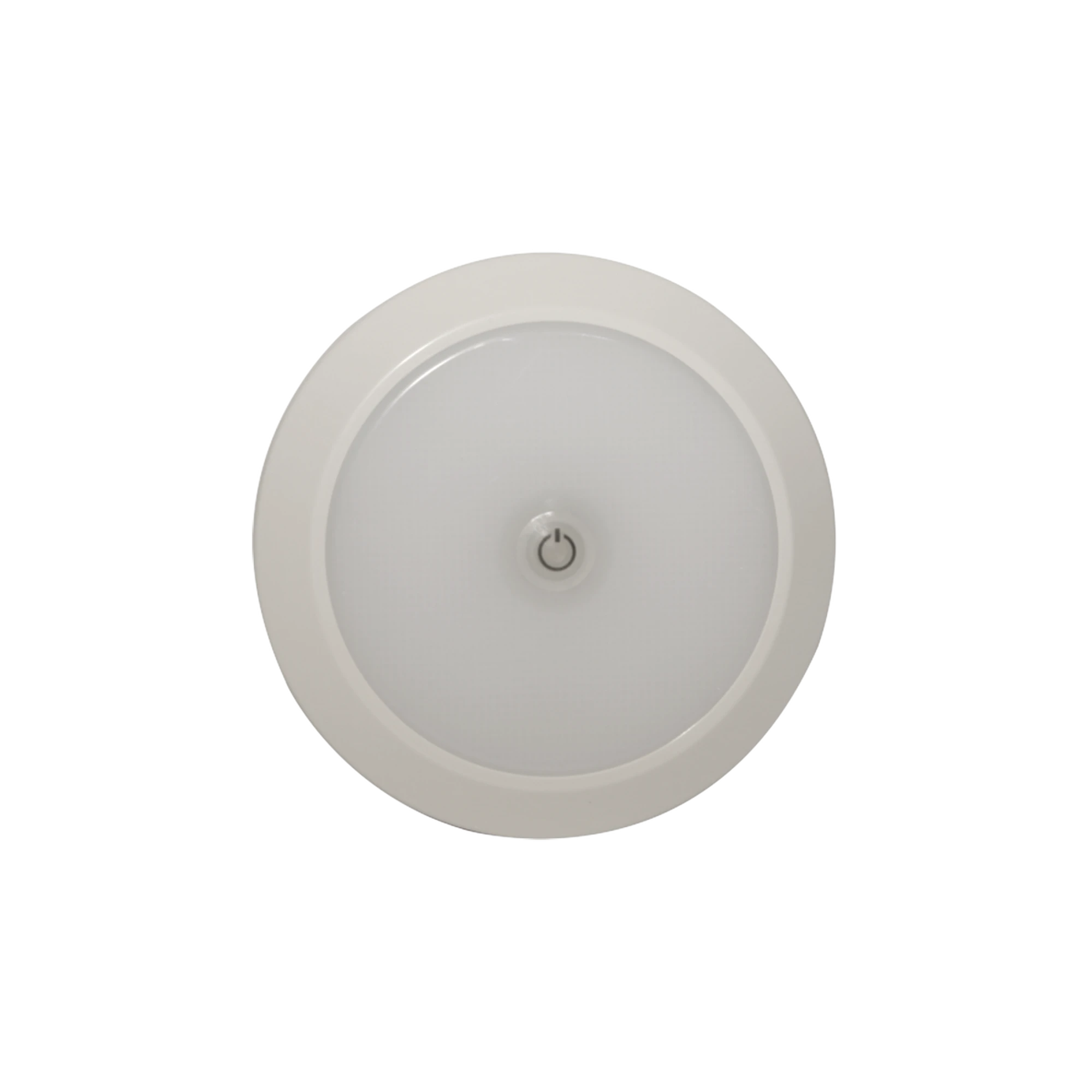 LUZ PARA INTERIOR LED CIRCULAR, 5.5", 12-24 VCC, BLANCA-Barras para Interior-ECCO-Bsai Seguridad & Controles