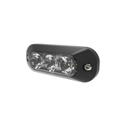 LUZ PERIMETRAL DE 3 LEDS COLOR AZUL-Luces Perimetrales-ECCO-Bsai Seguridad & Controles