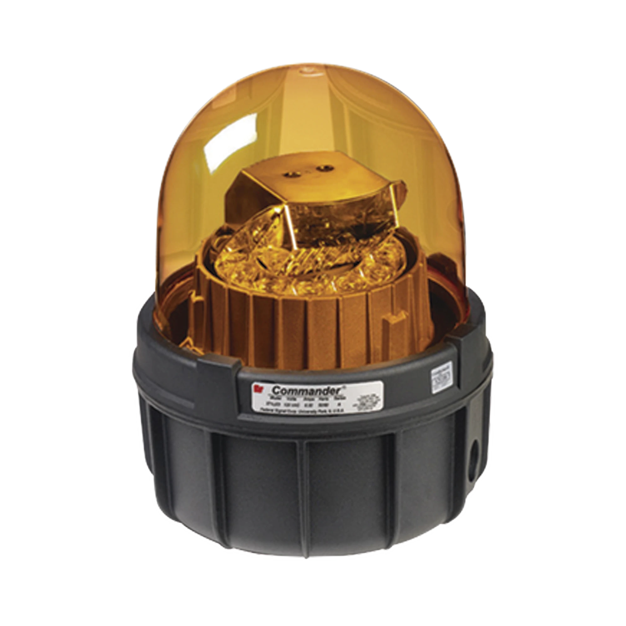LUZ ROTATIVA LED COMMANDER, UL , 120VCA, ÁMBAR-Luces Perimetrales-FEDERAL SIGNAL INDUSTRIAL-Bsai Seguridad & Controles