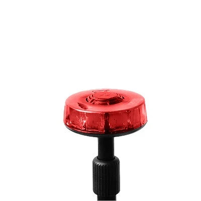 LUZ TELESCÓPICA TRASERA ROJA CON MÁSTIL DE 3 SECCIONES, 15 LEDS EN TECNOLOGÍA SOLARIS-Luces Telescopicas-FEDERAL SIGNAL-Bsai Seguridad & Controles