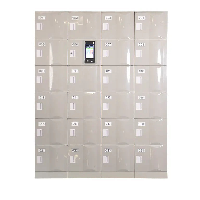 ZKTECO LOCKERPADG4PRO23 - SOLUCIÓN PARA LOCKERS INTELIGENTES CON RECONOCIMIENTO FACIAL / 50,000 USUARIOS / CAPACIDAD PARA 23 LOCKERS-Facial-ZKTECO-Bsai Seguridad & Controles