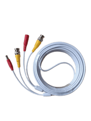 TCE LMG-BNC10W-CABLE COAXIAL ARMADO DE 10 METROS PARA VIDEO Y ENERGÍA / COLOR BLANCO / SOPORTA CÁMARAS HD / CONECTORES BNC Y DE ENERGÍA / SOPORTA: AHD/CVI/TVI/CVBS-Siamés-OEM-Bsai Seguridad & Controles