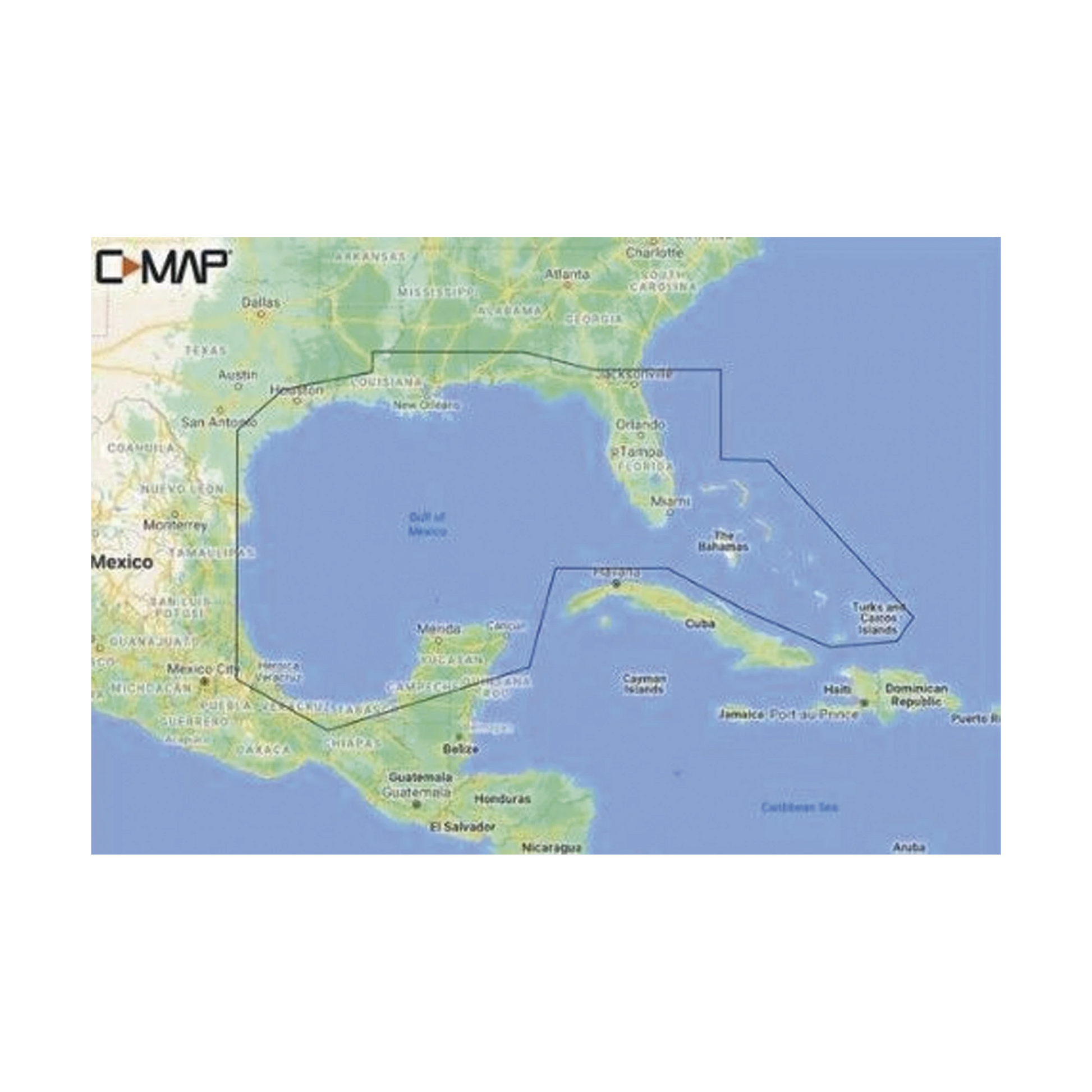 M-NA-Y204-MS C-MAP REVEAL DEL GOLFO DE MÉXICO Y BAHAMAS-C-MAP-Bsai Seguridad & Controles