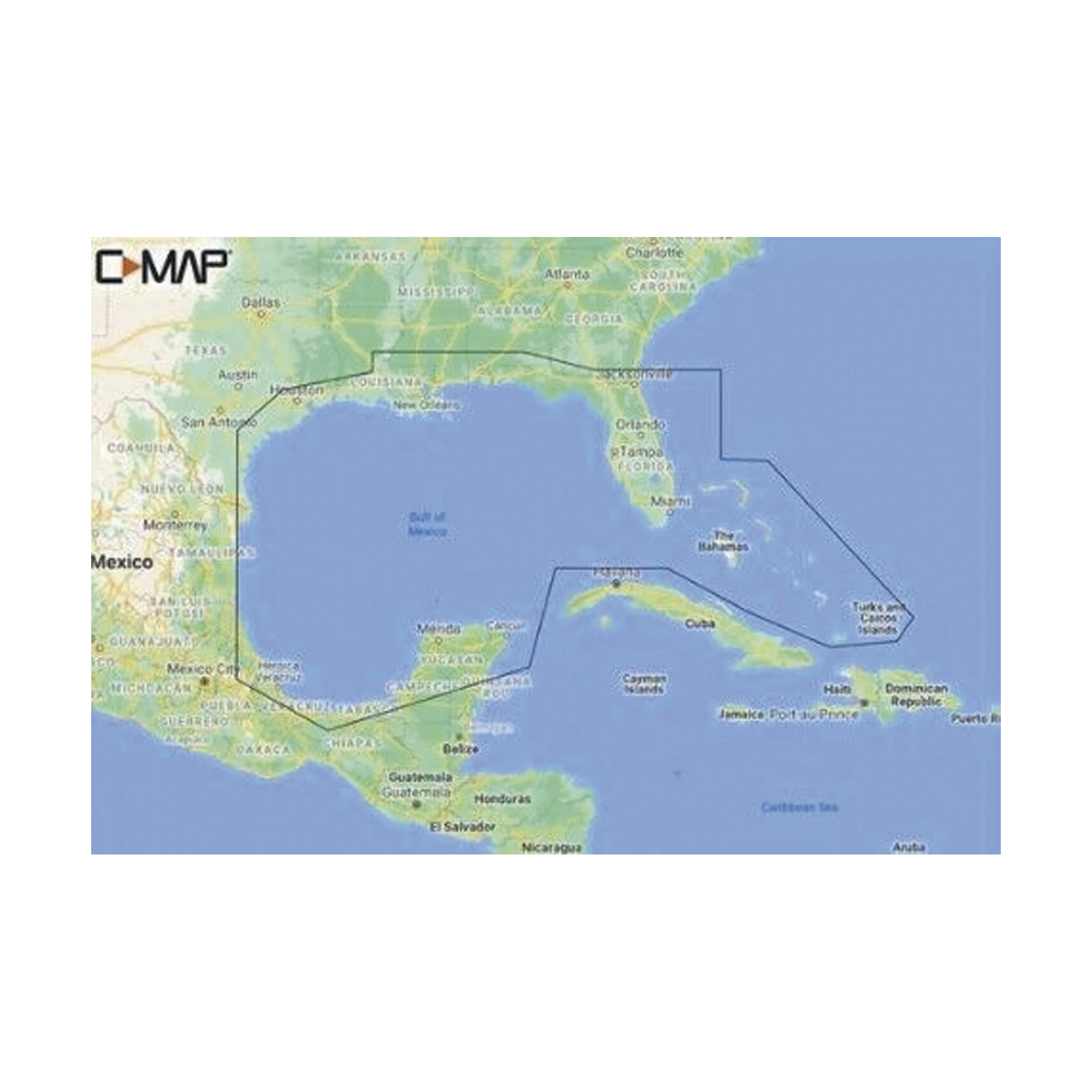 M-NA-Y204-MS C-MAP REVEAL DEL GOLFO DE MÉXICO Y BAHAMAS-C-MAP-Bsai Seguridad & Controles
