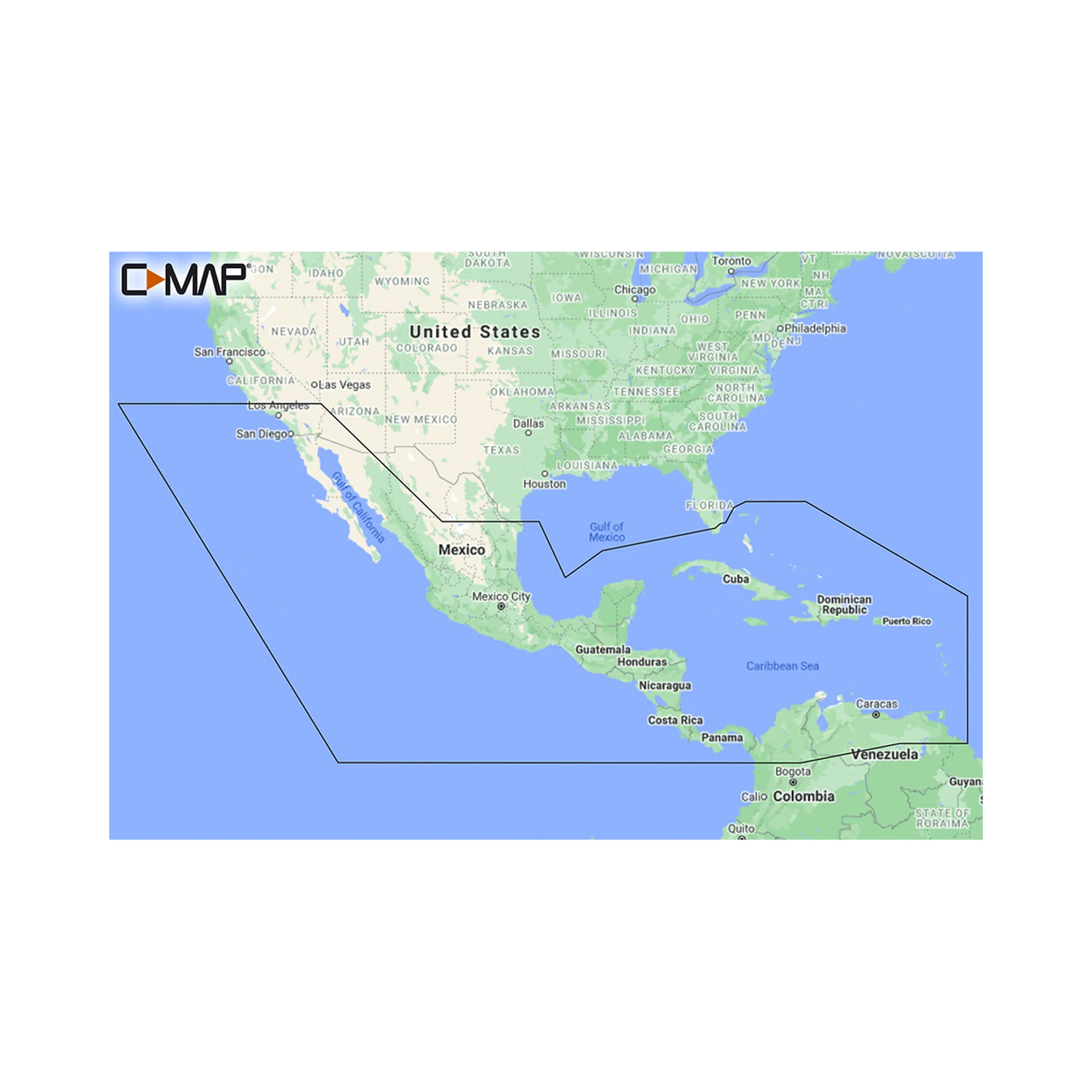 M-NA-Y205-MS C-MAP REVEAL AMÉRICA CENTRAL Y EL CARIBE.-C-MAP-Bsai Seguridad & Controles