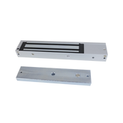 CHAPA MAGNÉTICA DE 600 LBS (272 KG) / MONTAJE EN PUERTA NORMAL O DE VIDRIO / CERTIFICADO CE / USO EN INTERIOR / MAGNETISMO ANTI-RESIDUAL-Cerraduras-HIKVISION-Bsai Seguridad & Controles