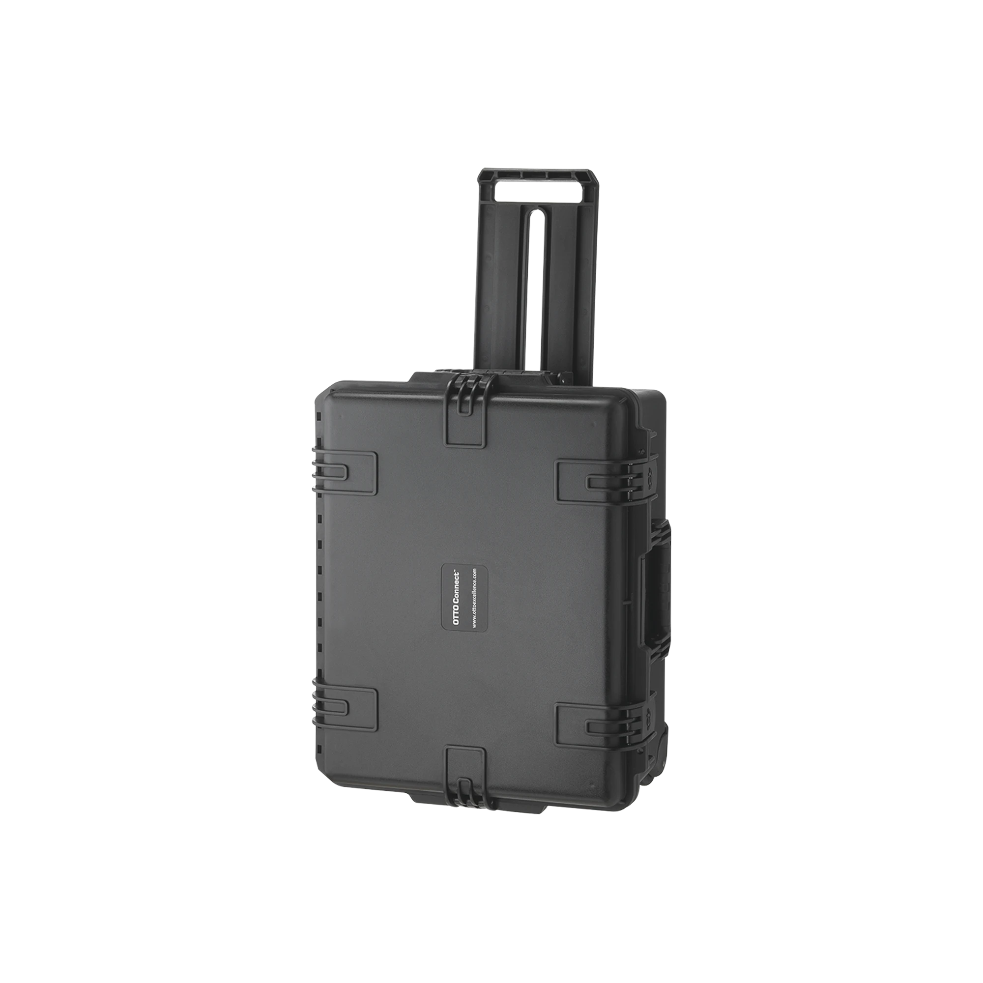 MALETÍN DE CARCASA RÍGIDA, RESISTENTE AL AGUA, DE USO RUDO CON ASA Y RUEDAS, PARA TRANSPORTAR 8 SISTEMAS DE INTERCOMUNICACIÓN OTTO CONNECT-Accesorios para KENWOOD-OTTO-Bsai Seguridad & Controles