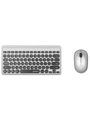 MANHATTAN - 180795 - KIT MINI TECLADO Y MOUSE ÓPTICO INALÁMBRICOS / RECEPTOR USB-A NANO PARA AMBOS, 12 TECLAS MULTIMEDIA/FUNCIÓN, MOUSE ÓPTICO AMBIDIESTRO 3 BOTONES Y RUEDA DE DESPLAZAMIENTO, NEGRO/PLATEADO-Teclados y Joystick-MANHATTAN-Bsai Seguridad & Controles