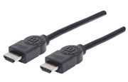 MANHATTAN 323222 - CABLE HDMI DE ALTA VELOCIDAD CON CANAL ETHERNET 1.4 M-M 3.0M+ETHERNET-HDMI-MANHATTAN-Bsai Seguridad & Controles