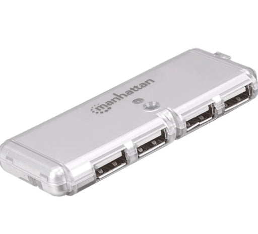 MANHATTAN 160599 - PUERTO USB DE 4 PUERTOS DE ALTA VELOCIDAD/ PROVEE ENERGÍA/ CABLE USB INTEGRADO/ PROTECCIÓN CONTRA SOBRECARGA DE CORRIENTE (HOT-SWAPPABLE)/ LED INDICADOR DE ALIMENTACIÓN/-Accesorios y Cables USB-MANHATTAN-MAN1600006-Bsai Seguridad & Controles