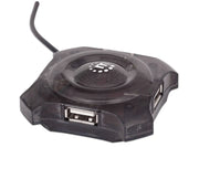 MANHATTAN 162272 - MINI USB DE 4 PUERTOS QUE PROVEEN ENERGÍA/ SOPORTA ESPECIFICACIONES USB 1.1/ SOPORTA DISPOSITIVOS Y PUERTOS USB 2.0 (HASTA 12 MBPS)/-Accesorios y Cables USB-MANHATTAN-Bsai Seguridad & Controles