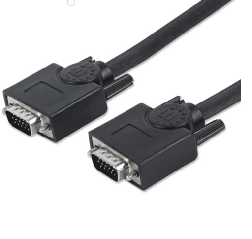 MANHATTAN 311731 - CABLE DE 1.8 METROS PARA MONITOR SVGA/ HD 15 MACHO A HD 15 MACHO/ COLOR NEGRO/-HDMI-MANHATTAN-MAN1760057-Bsai Seguridad & Controles