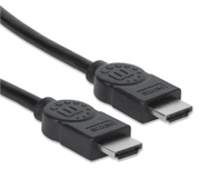MANHATTAN 323260 - CABLE HDMI DE ALTA VELOCIDAD DE 15 METROS / RESOLUCIÓN 4K@30HZ/ SOPROTA 3D Y CANAL DE ETHERNET DE 100 MBPS/ HDMI MACHO A MACHO/ SOPORTA CANAL DE RETORNO DE AUDIO (ARC)/ BLINDADO PARA REDUCIR INTERFERENCIA/-HDMI-MANHATTAN-Bsai Seguridad & Controles