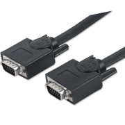 MANHATTAN 372978 - CABLE DE 7.5 METROS PARA MONITOR SVGA/ HD 15 MACHO A HD 15 MACHO/ COLOR NEGRO/-HDMI-MANHATTAN-Bsai Seguridad & Controles