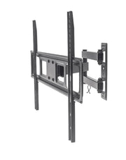 MANHATTAN 461337 - SOPORTE DE PARED PARA PANTALLAS DE 37 A 70 PULGADAS/ 35 KG DE CARGA/ BRAZO ARTICULADO/ AJUSTES DE INCLINACIÓN, GIRO Y NIVEL/ DISTANCIA A LA PARED DE 24.7 CM/ ACERO/ VESA 200/ 300/ 400X200/ 400/ 600X400/-Soportes y Bases-MANHATTAN-Bsai Seguridad & Controles