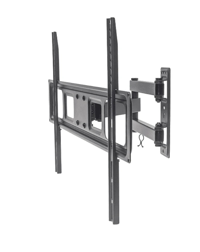 MANHATTAN 461337 - SOPORTE DE PARED PARA PANTALLAS DE 37 A 70 PULGADAS/ 35 KG DE CARGA/ BRAZO ARTICULADO/ AJUSTES DE INCLINACIÓN, GIRO Y NIVEL/ DISTANCIA A LA PARED DE 24.7 CM/ ACERO/ VESA 200/ 300/ 400X200/ 400/ 600X400/-Soportes y Bases-MANHATTAN-Bsai Seguridad & Controles