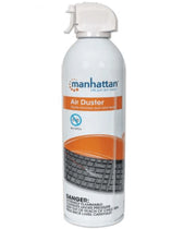 MANHATTAN 410632 - BOTE DE AIRE COMPRIMIDO PARA REMOVER POLVO/ 226 GRAMOS/ IDEAL PARA REALIZAR MANTENIMIENTOS Y REMOVER POLVO DE DVRS, NVRS, FUENTES CON DISTRIBUIDOR, ETC./-VENDOR-Bsai Seguridad & Controles