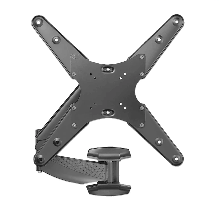 MANHATTAN 461641 - SOPORTE DE PARED PARA PANTALLAS DE 21 A 60 PULGADAS/ 30 KG DE CARGA/ BRAZO ARTICULADO CON RESORTE DE GAS/ AJUSTE DE ALTURA, INCLINACIÓN Y MOVIMIENTO/ FABRICADO EN ACERO+PLASTICO/ VESA 75/ 100/ 200X100/ 200/ 300/ 400/ #I&MBFIN-Soportes y Bases-MANHATTAN-Bsai Seguridad & Controles