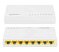 MANHATTAN 560702 SWITCH DE ESCRITORIO GIGABIT ETHERNET DE 8 PUERTOS DE PLÁSTICO, PARA ESCRITORIO, IEEE 802.3AZ (ETHERNET DE EFICIENCIA ENERGÉTICA)-Switches-MANHATTAN-MAN1860002-Bsai Seguridad & Controles