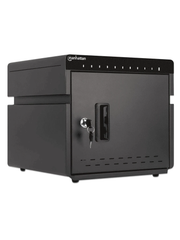 MANHATTAN - 715942 - GABINETE PROFESIONAL CARGA 10 PUERTOS USB-C - 180 W / 10 PUERTOS, BAHÍAS TELÉFONOS Y TABLETAS, 180 W EN TOTAL, HASTA 18 W POR PUERTO, CERRADURA, PROTECCIÓN SOBRETENSIONES, VENTILACIÓN INTEGRADA, CARCASA METÁLICA, NEGRO #PROMOMAYO-Racks-MANHATTAN-Bsai Seguridad & Controles
