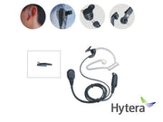 MANOS LIBRES COMPATIBLE CON VOX TIPO AURICULAR Y CONTROL DE VOLUMEN PARA TC610P Y TC780 HYTERA EAN04-Radiocomunicacion-HYTERA-Bsai Seguridad & Controles