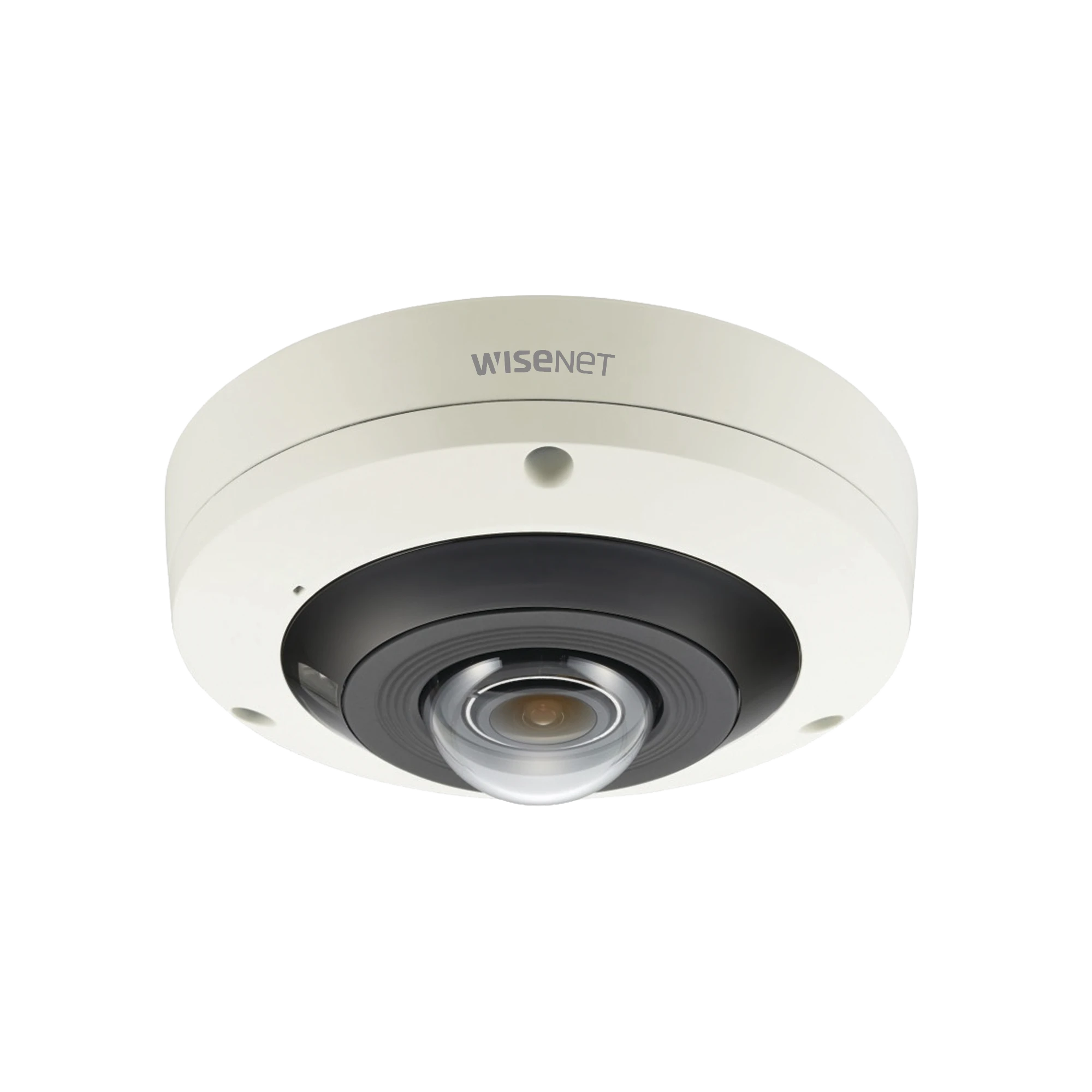 FISHEYE INTERIOR 12 MEGAPIXEL / WDR 120DB / PTZ DIGITAL 16X / MAPA DE CALOR Y CONTEO DE PERSONAS-Cámaras IP-HANWHA TECHWIN WISENET-Bsai Seguridad & Controles