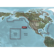 MAPA HXUS604X TODAS LAS COSTAS DE EE.UU Y LAS COSTAS DEL OESTE DE CANADA.-Soluciones Marinas-GARMIN-Bsai Seguridad & Controles