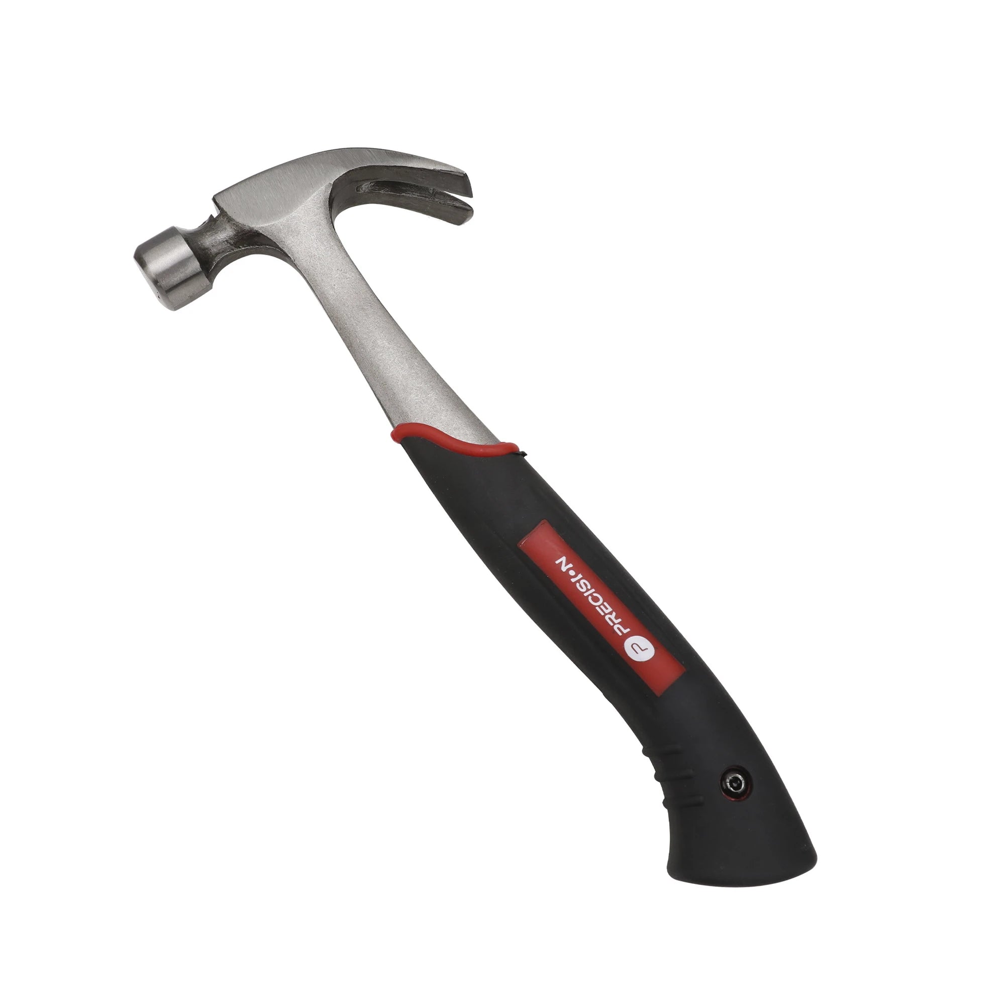 MARTILLO USO RUDO DE ACERO FORJADO DE 16 OZ. CON UÑA CURVA. CON SUJETADOR MAGNÉTICO DE CLAVOS.-Ferreteria-PRECISION-Bsai Seguridad & Controles