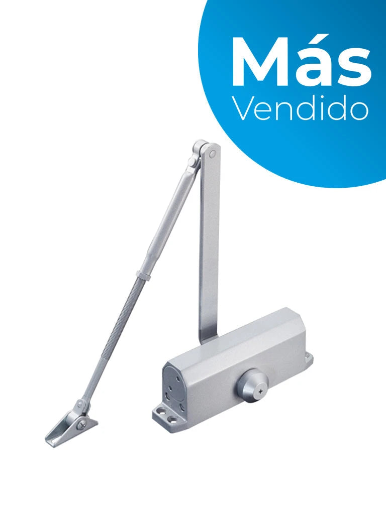 YLI YC832 - BRAZO CIERRAPUERTAS AUTOMÁTICO PARA INSTALACIÓN EN PUERTAS DE HASTA 100 KG CONFIGURACIÓN DE VELOCIDAD DE APERTURA/ AMBOS SENTIDOS DERECHA O IZQUIERDA/ #MÁSVENDIDO-Accesorios-YLI ELECTRONIC-Bsai Seguridad & Controles