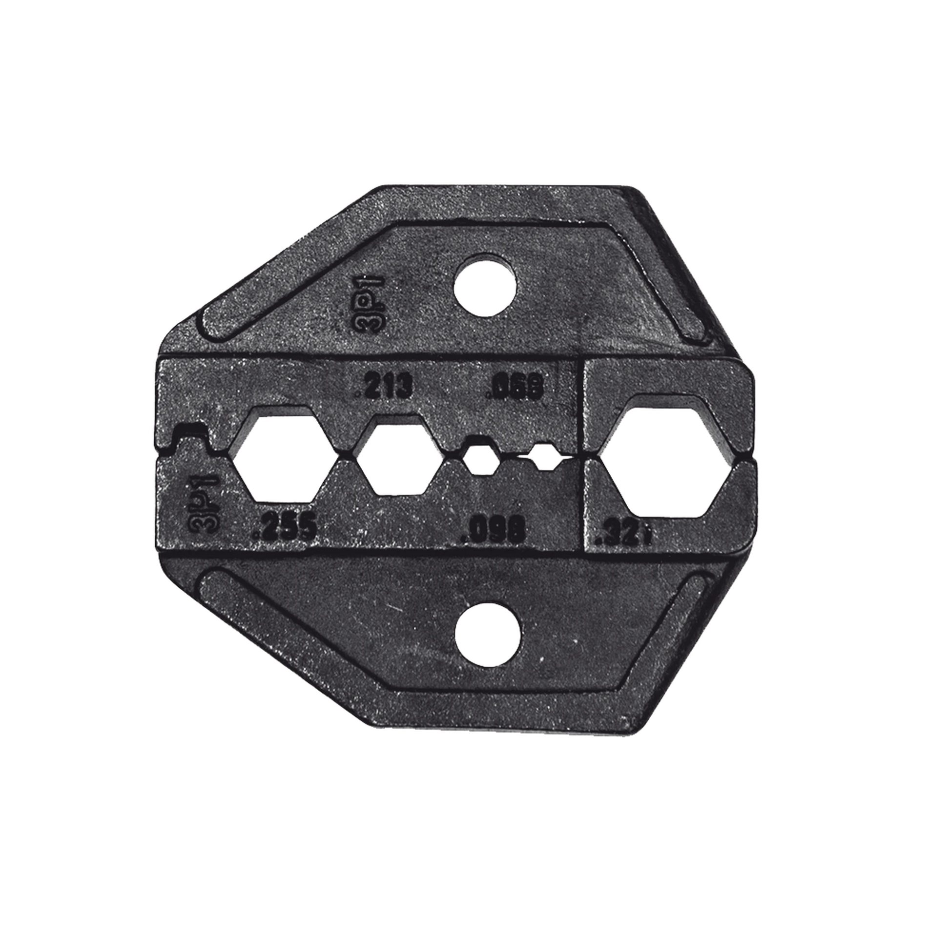 MATRIZ PONCHADORA PARA CABLE COAXIAL RG58, RG59, RG6 Y RG62. COMPATIBLE CON PINZA PONCHADORA VDV200-010-Cables y Conectores-KLEIN TOOLS-Bsai Seguridad & Controles