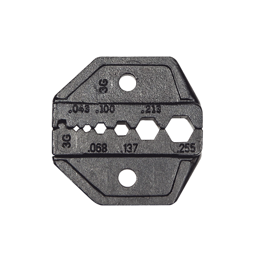 MATRIZ PONCHADORA PARA RG58, RG59, RG62 Y RG174. COMPATIBLE CON PINZA PONCHADORA VDV200-010-Cables y Conectores-KLEIN TOOLS-VDV-201-040-Bsai Seguridad & Controles