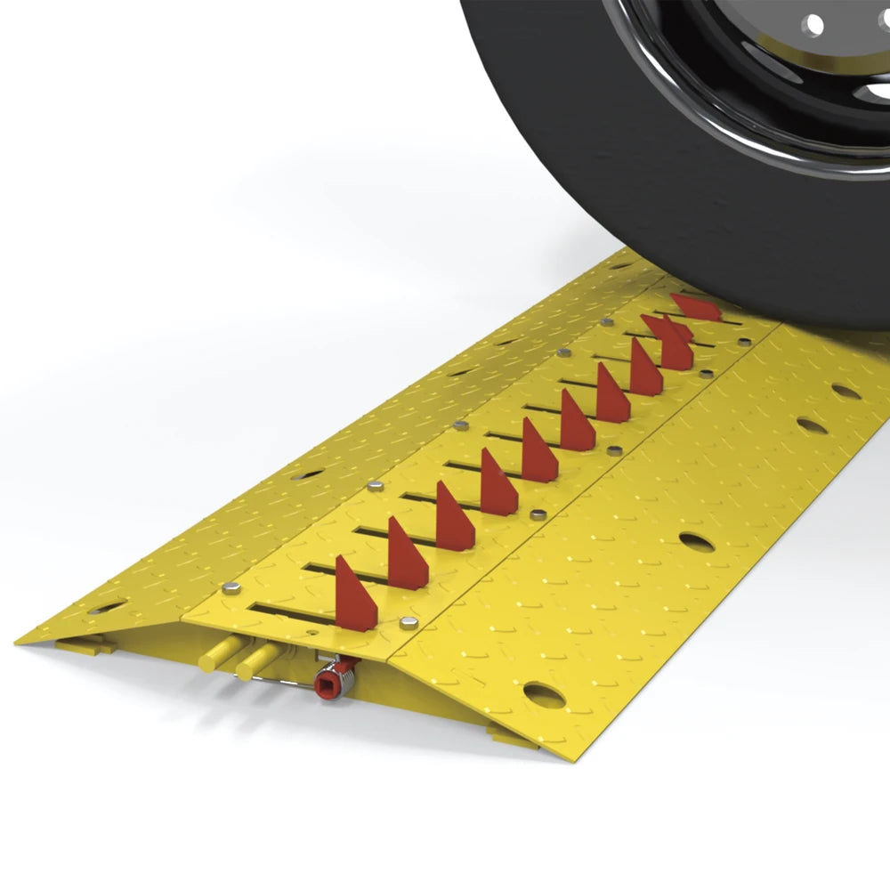 SECCIÓN DE PICOS PONCHALLANTAS DE USO RUDO / MÁXIMA CARGA SOPORTADA DE 10,000 KG POR EJE-Picos Poncha Llantas-ACCESSPRO-Bsai Seguridad & Controles