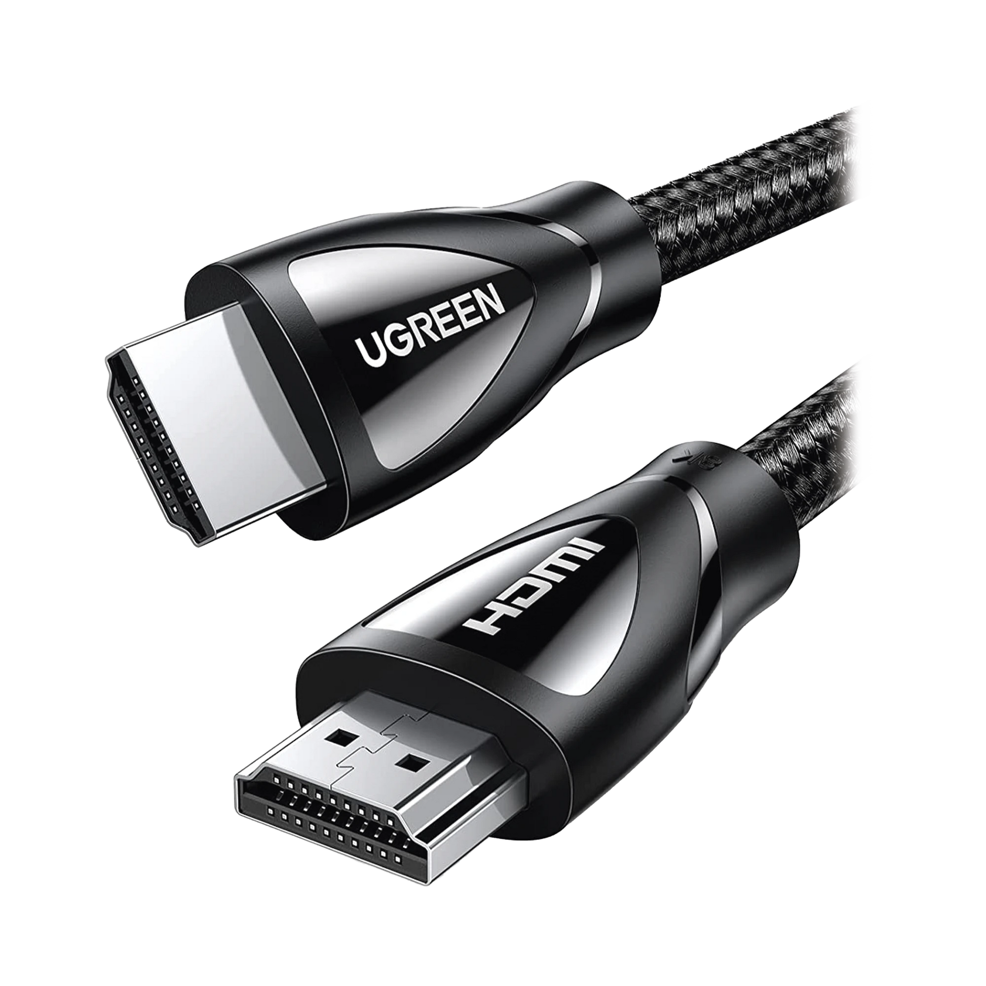 CABLE HDMI 2.1 DE NYLON TRENZADO / 1 METRO / 8K@60HZ/4K@120HZ / EARC (CANAL DE RETORNO DE AUDIO / HDR10+ / VVR / HEC (CANAL ETHERNET HDMI) / ALLM / 3D / DOLBY ATMOS / DOLBY VISIÓN / 48 GBPS / MAYOR DURACIÓN.-Cables y Conectores-UGREEN-Bsai Seguridad & Controles