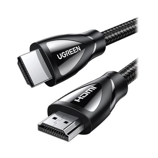 CABLE HDMI 2.1 DE NYLON TRENZADO / 3 METROS / 8K@60HZ/4K@120HZ / EARC (CANAL DE RETORNO DE AUDIO / HDR10+ / VVR / HEC (CANAL ETHERNET HDMI) / ALLM / 3D / DOLBY ATMOS / DOLBY VISIÓN / 48 GBPS / MAYOR DURACIÓN.-Cables y Conectores-UGREEN-80404-Bsai Seguridad & Controles