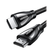 CABLE HDMI 2.1 DE NYLON TRENZADO / 5 METROS / 8K@60HZ/4K@120HZ / EARC (CANAL DE RETORNO DE AUDIO / HDR10+ / VVR / HEC (CANAL ETHERNET HDMI) / ALLM / 3D / DOLBY ATMOS / DOLBY VISIÓN / 48 GBPS / MAYOR DURACIÓN.-Cables y Conectores-UGREEN-Bsai Seguridad & Controles