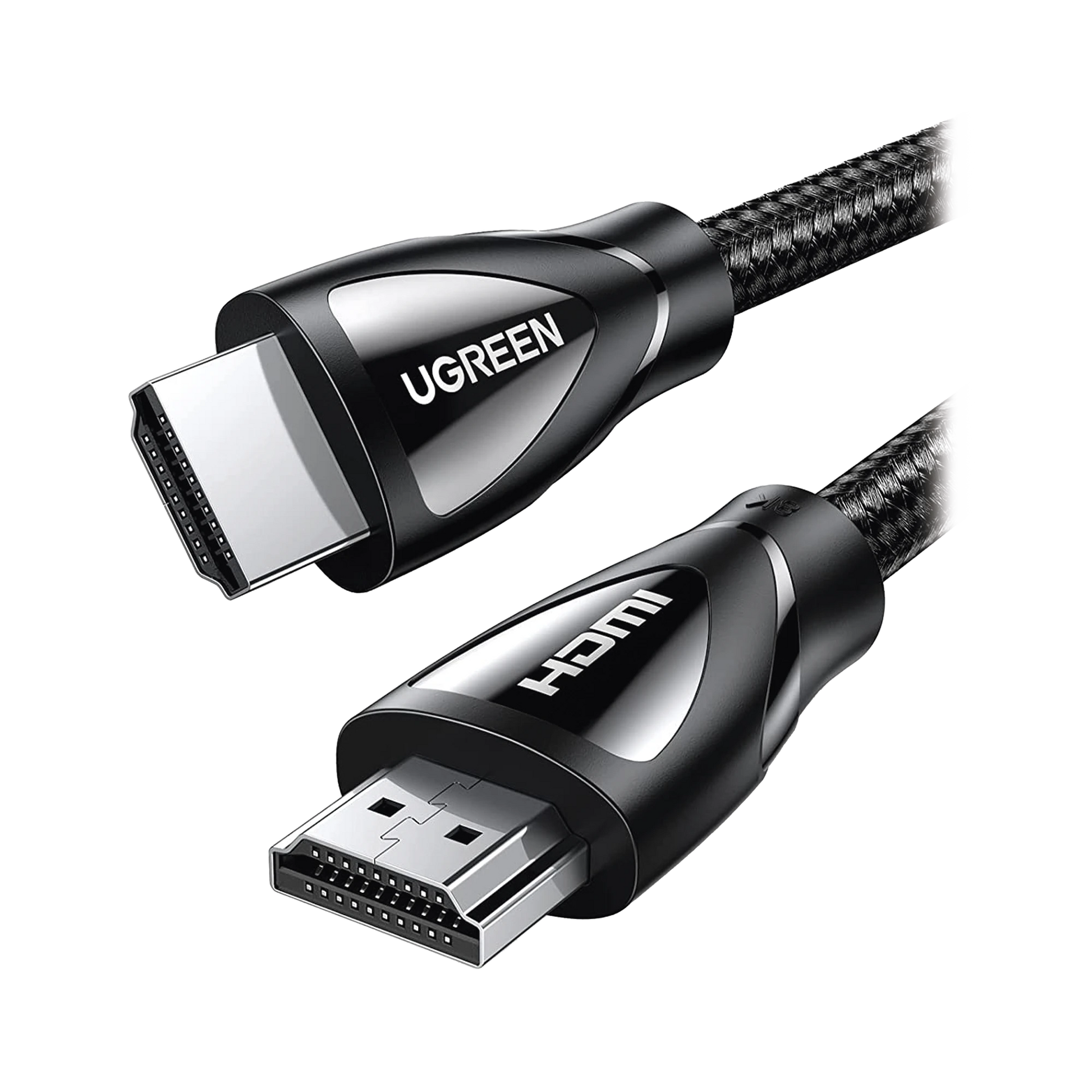 CABLE HDMI 2.1 DE NYLON TRENZADO / 5 METROS / 8K@60HZ/4K@120HZ / EARC (CANAL DE RETORNO DE AUDIO / HDR10+ / VVR / HEC (CANAL ETHERNET HDMI) / ALLM / 3D / DOLBY ATMOS / DOLBY VISIÓN / 48 GBPS / MAYOR DURACIÓN.-Cables y Conectores-UGREEN-Bsai Seguridad & Controles